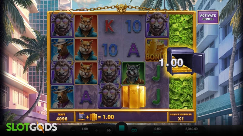 A screenshot of Buffalo Blow slot gameplay