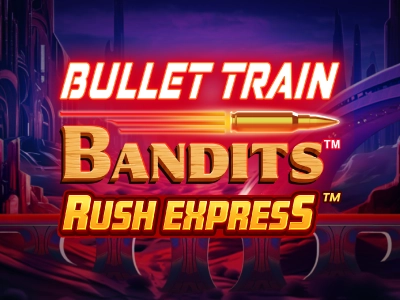 Bullet Train Bandits Slot Logo