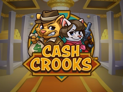 Cash Crooks Slot Logo