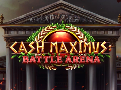 Cash Maximus: Battle Arena Slot Logo