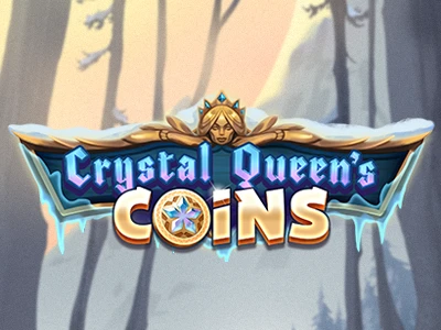 Crystal Queen's Coins Slot Logo