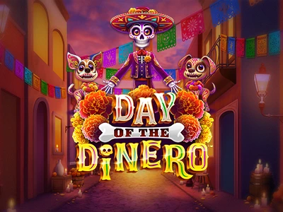 Day of the Dinero Slot Logo
