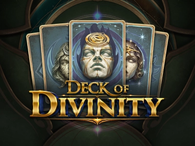 Deck of Divinity Slot Logo