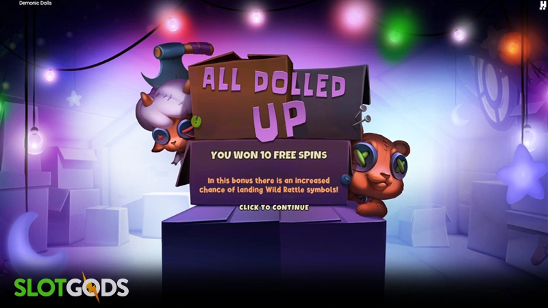 slot feature screenshot