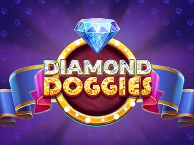 Diamond Doggies Slot Logo