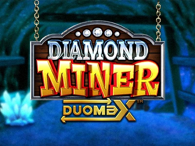 Diamond Miner DuoMax Slot Logo
