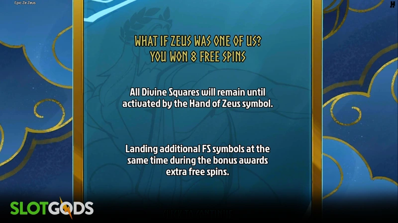 slot feature screenshot