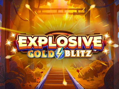 Explosive Gold Blitz Slot Logo