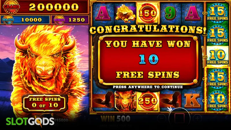 slot feature screenshot