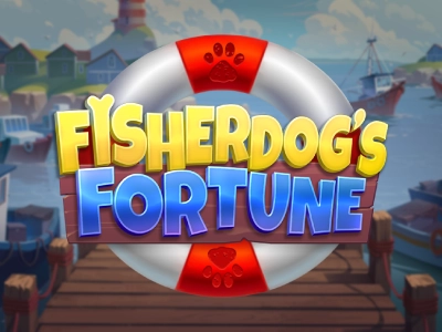 Fisherdog's Fortunes Slot Logo