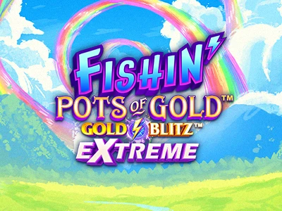 Fishin' Pots of Gold: Gold Blitz Extreme Slot Logo