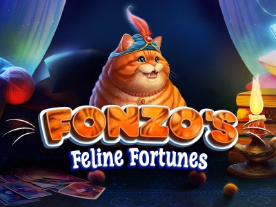 Fonzo's Feline Fortunes Slot Logo