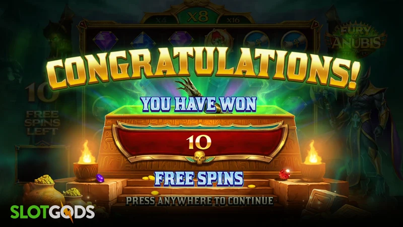 slot feature screenshot