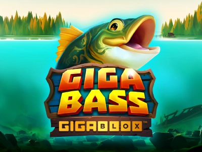 Giga Bass Gigablox Slot Logo