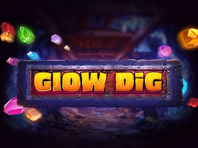 Glow Dig Slot Logo