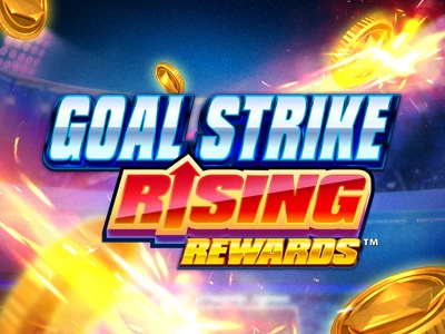 Goal Strike Rising Rewards Slot Logo