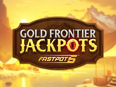 Gold Frontier Jackpots Fastpot5 Slot Logo