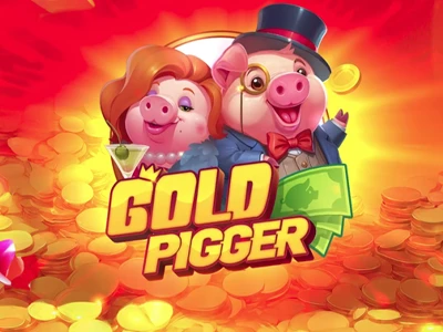 Gold Pigger Slot Logo