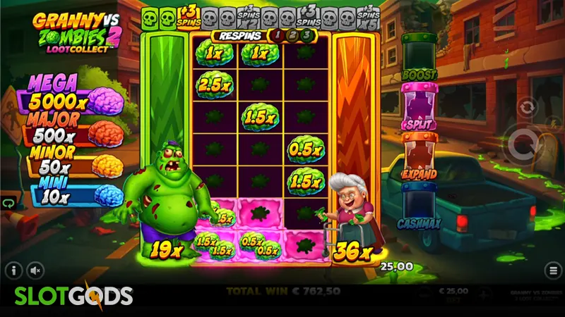 slot feature screenshot