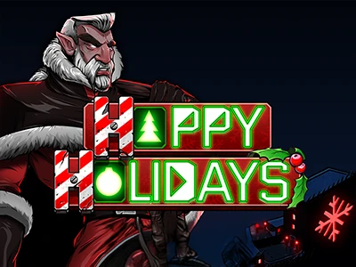 Happy Holidays Slot Logo