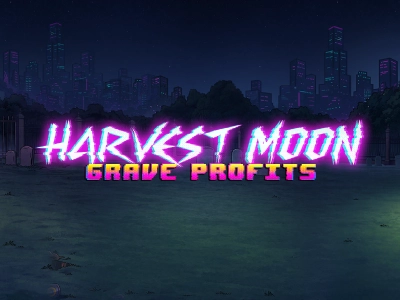 Harvest Moon Grave Profits Slot Logo