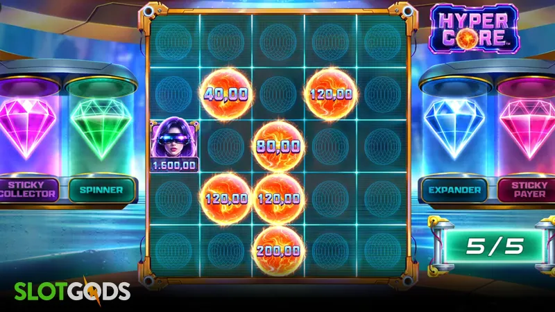 slot feature screenshot