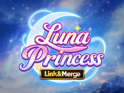 Luna Princess Link&Merge Slot Logo