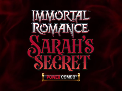 Immortal Romance Sarah's Secret Slot Logo