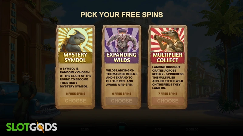 slot feature screenshot