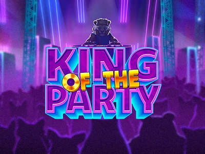 King of the Party Slot Logo