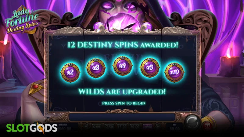 slot feature screenshot
