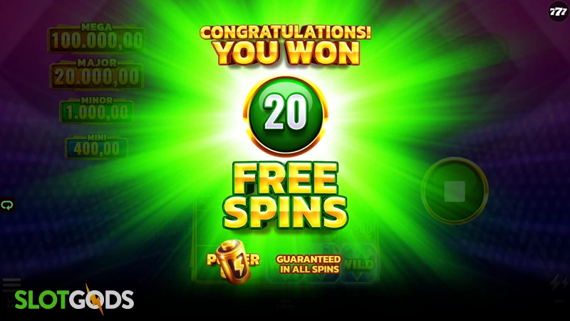 slot feature screenshot