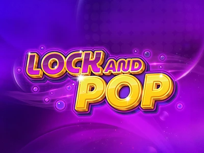 Lock and Pop Slot Logo