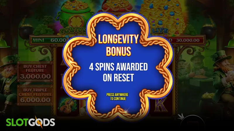 slot feature screenshot