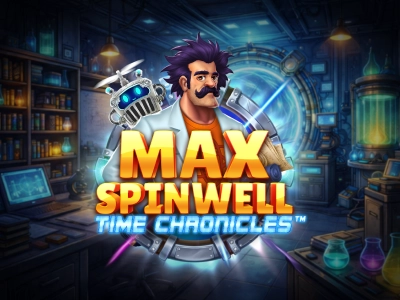 Max Spinwell: Time Chronicles Slot Logo