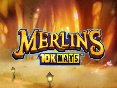 Merlin's 10k Ways Slot Logo