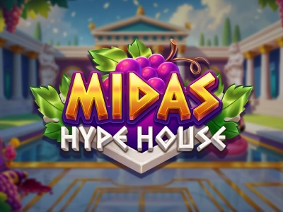 Midas Hype House Slot Logo