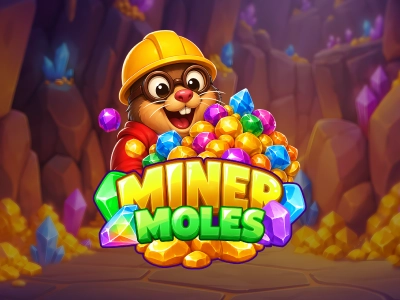 Miner Moles Slot Logo