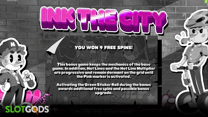 slot feature screenshot