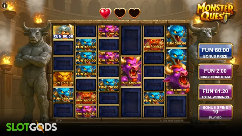 slot feature screenshot