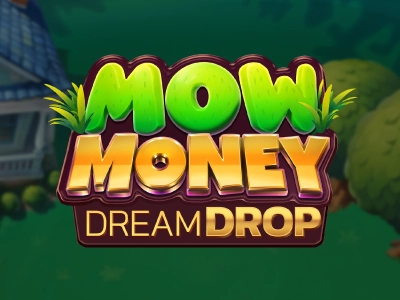 Mow Money Dream Drop Slot Logo