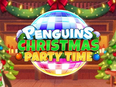 Penguins Christmas Party Time Slot Logo