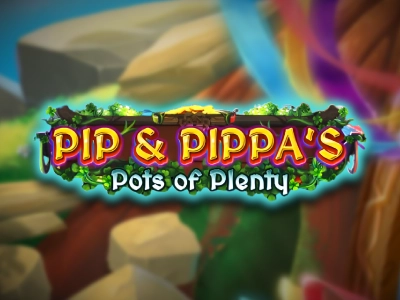 Pip & Pippa's Pots of Plenty Slot Logo