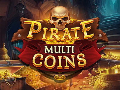 Pirate Multi Coins Slot Logo