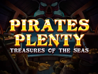 Pirates Plenty Treasures of the Seas Slot Logo