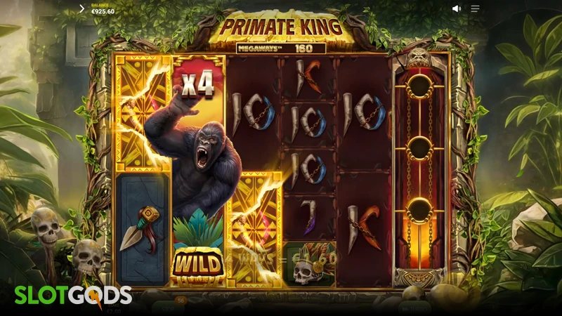 Primate King slot by Red Tiger feature gameplay