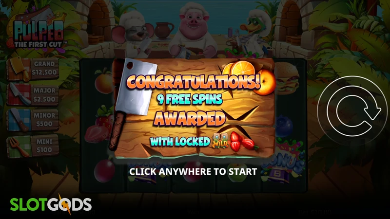 slot feature screenshot