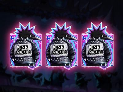 Punk Penguin - Free Spins