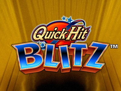 Quick Hit Blitz Gold Slot Logo