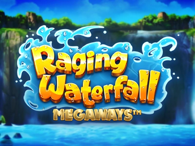 Raging Waterfall Megaways Slot Logo